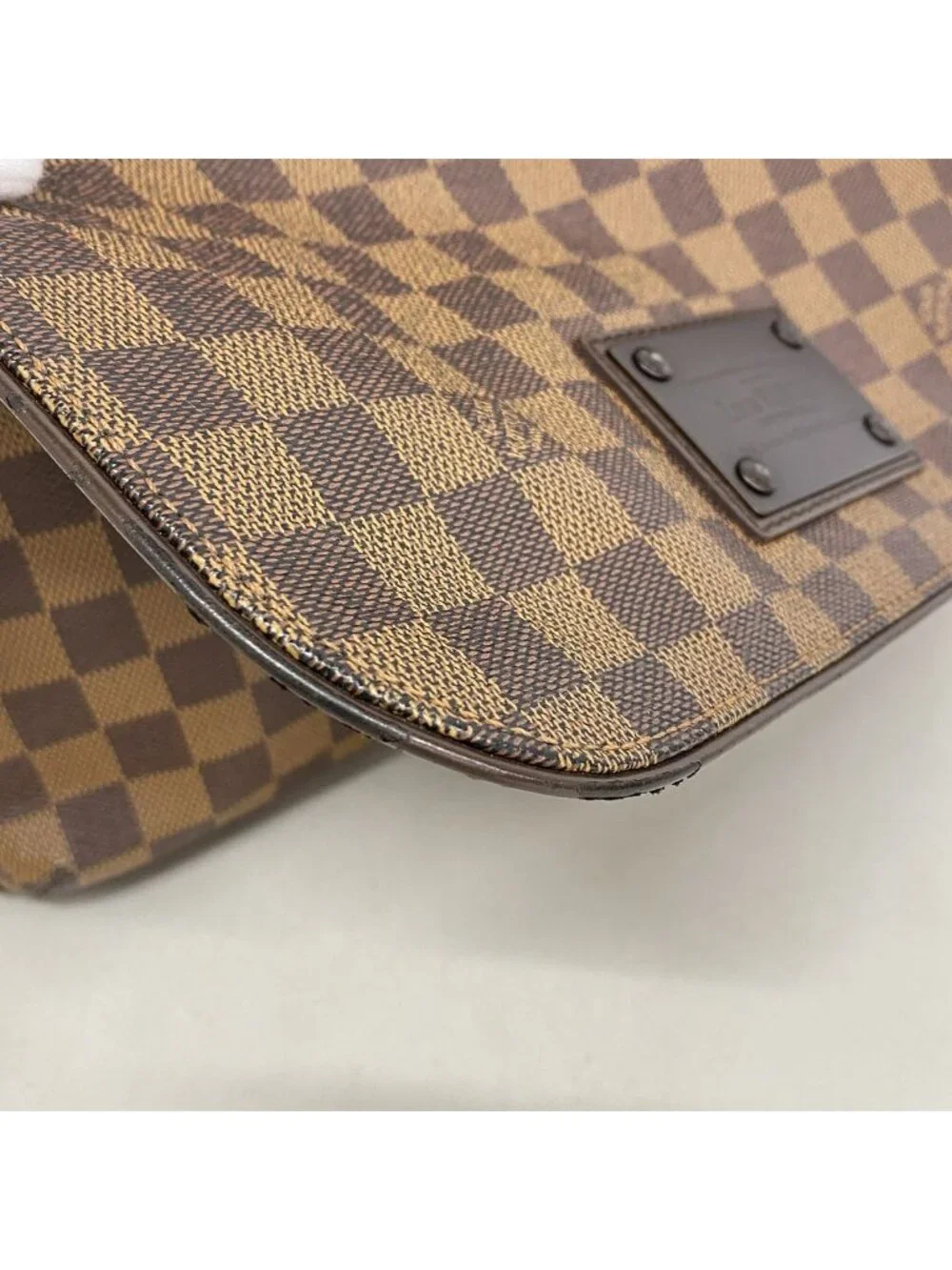 Louis Vuitton Shoulder Bag Damier Brooklyn MM Ebene